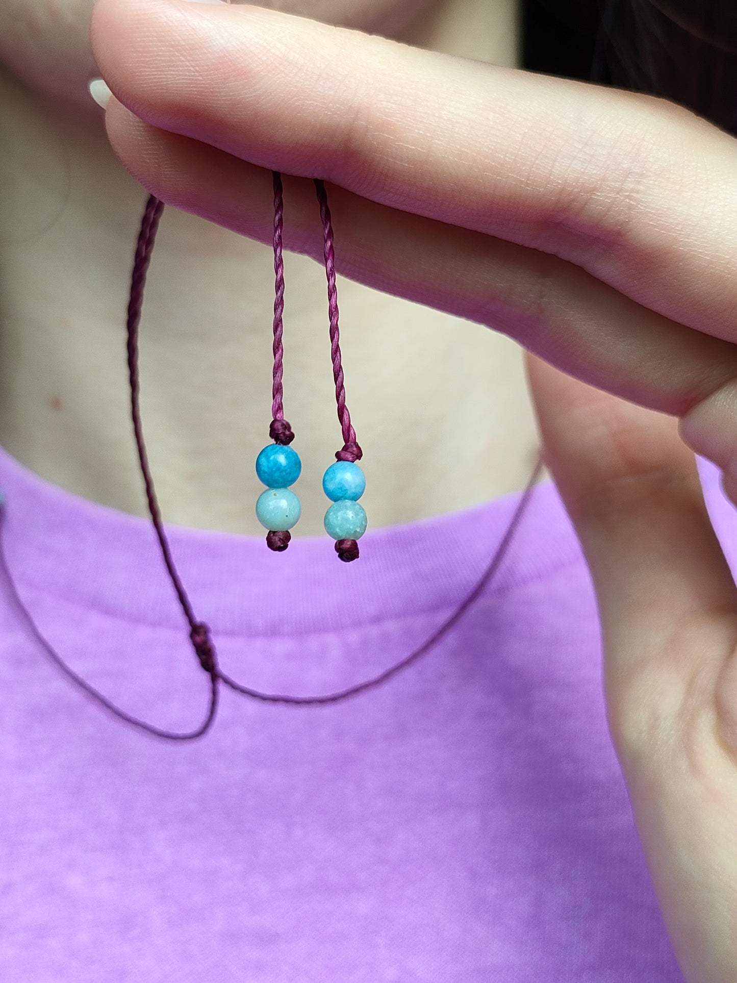 Ciondolo agata druzy (marrone)