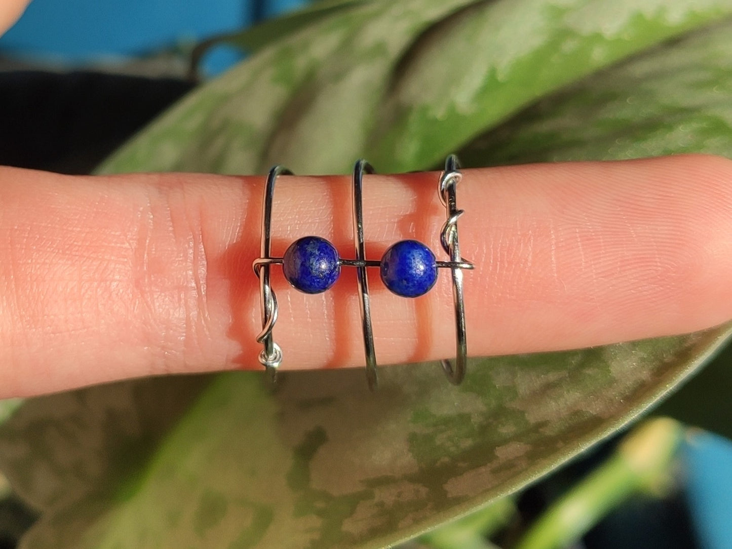 Sodalite anti-stress ring