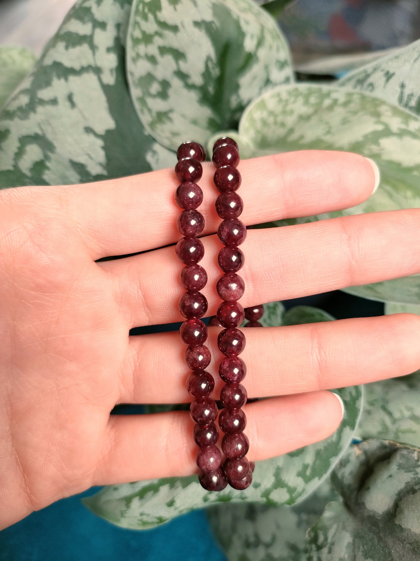 Garnet bracelet