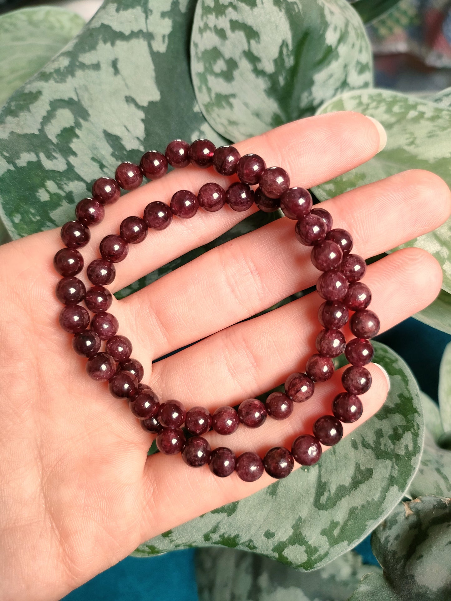 Garnet bracelet