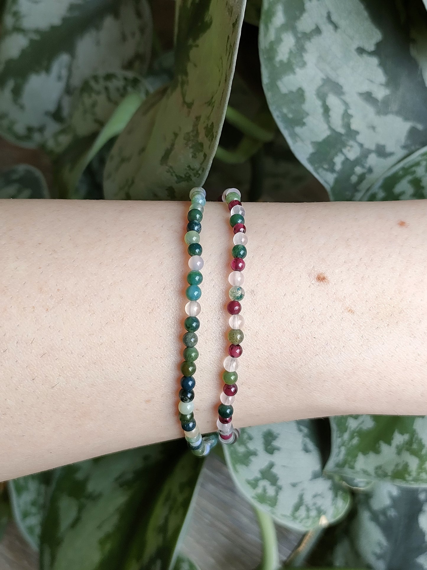 Bracciali muschio e fatina