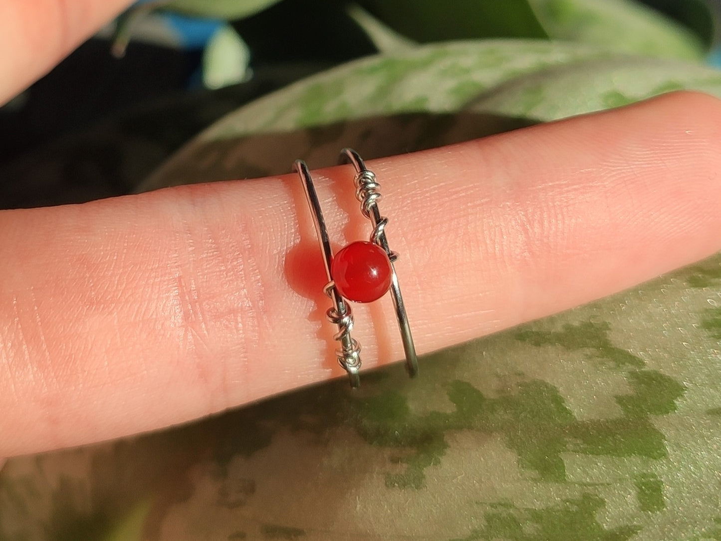 Carnelian ring